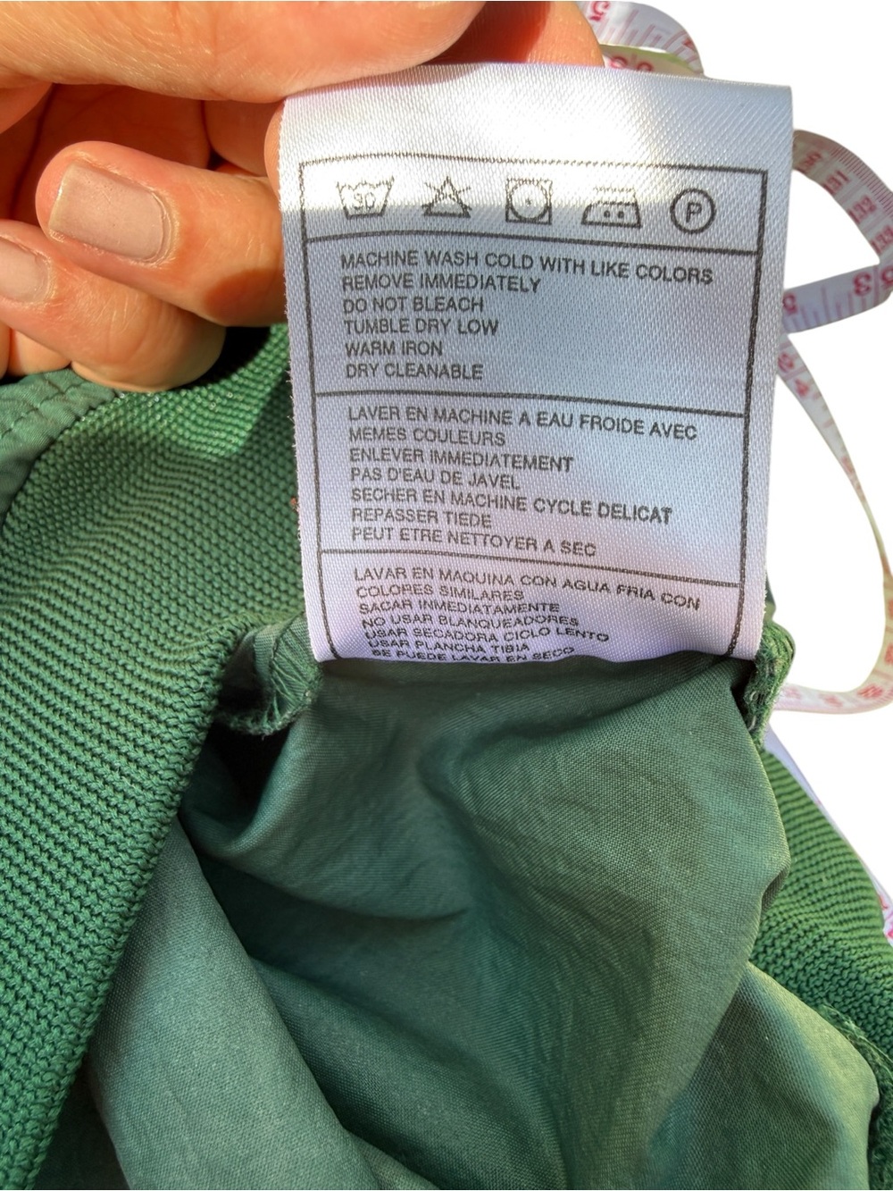 Nike V-Neck Nylon Pullover Vintage Y2K Sportswear Center Swoosh Green Gold XL - Picture 15 of 15